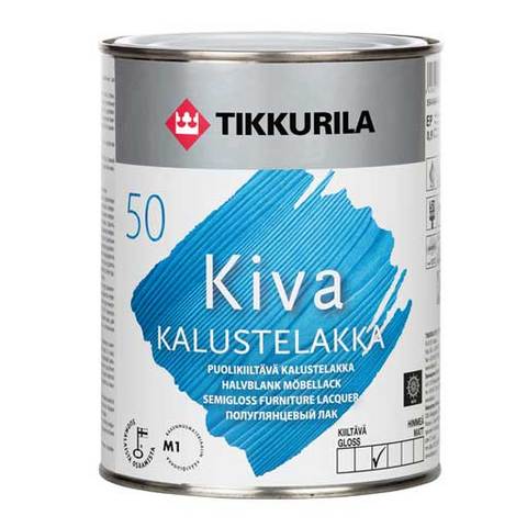 Tikkurila Kiva / Тиккурила Кива - полуглянцевый