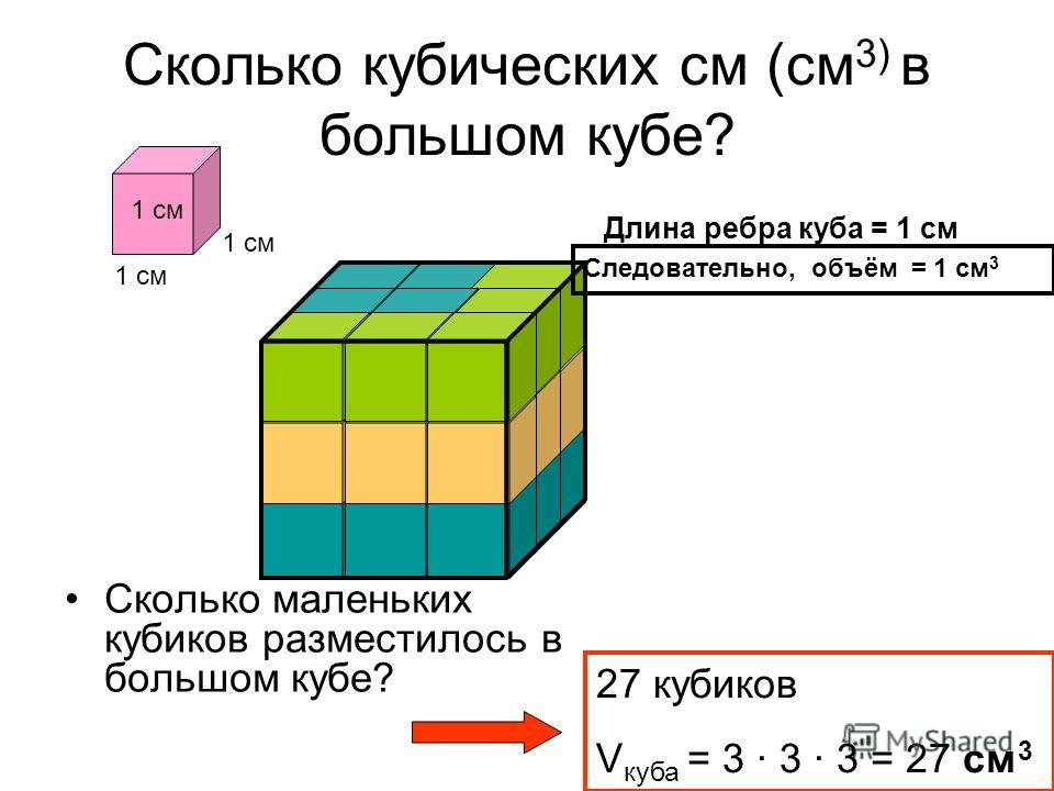 1 куб