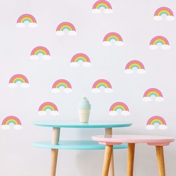 Picture of Fantastic Rainbow Wall Art Kit