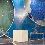 Blue premium-quality glass mosaic from TREND