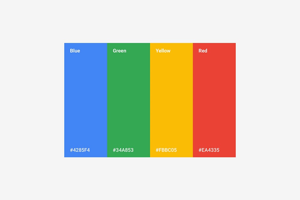 логотипы Google цвета