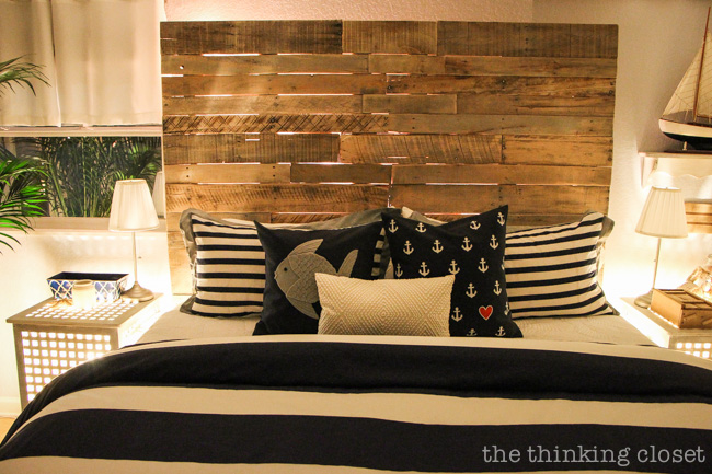 Reclaimed Pallet Headboard