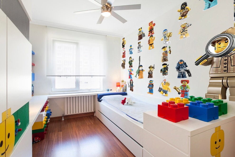 Декор комнаты для ребенка дошкольного возраста