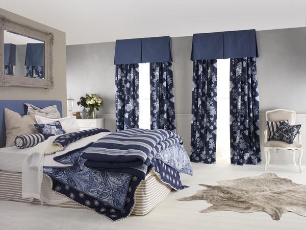 Текстиль в интерьере спальни полностью изменяет цветовое восприятие комнаты, делает жилище стильным и уютным одновременно