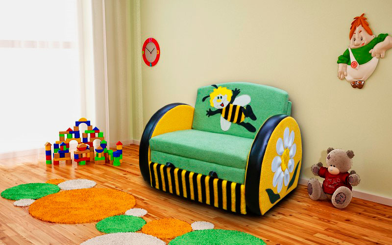 Фото детского раскладного кресла-кровати