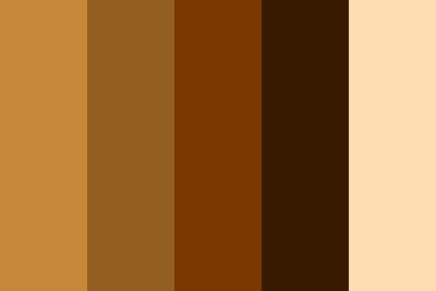 Оттенки коричневого цвета в одежде названия